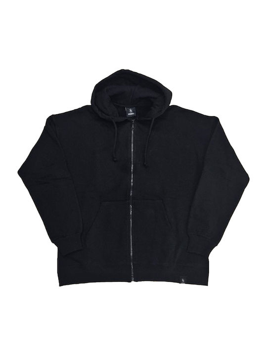 Black Hoodie Cardigan