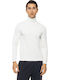 Langarm Pullover Weiß