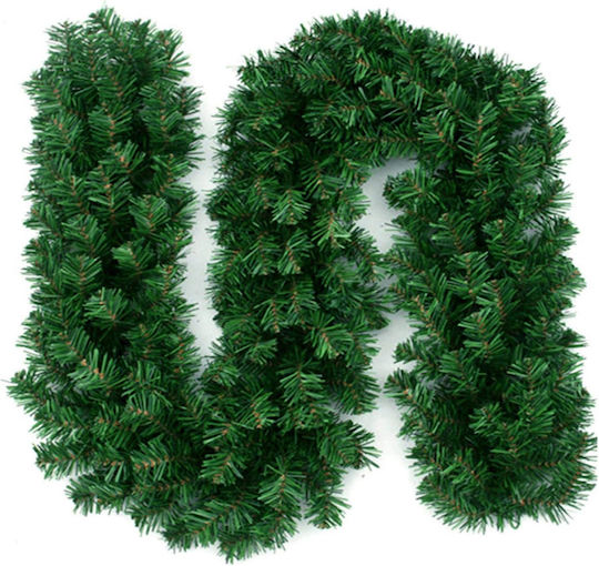 Bakaji Christmas Garland Green 1pc