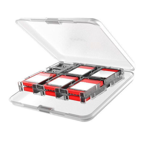 iPega Joc Card de caz titularul de carte pentru Switch / Switch 2 de culoare Transparent