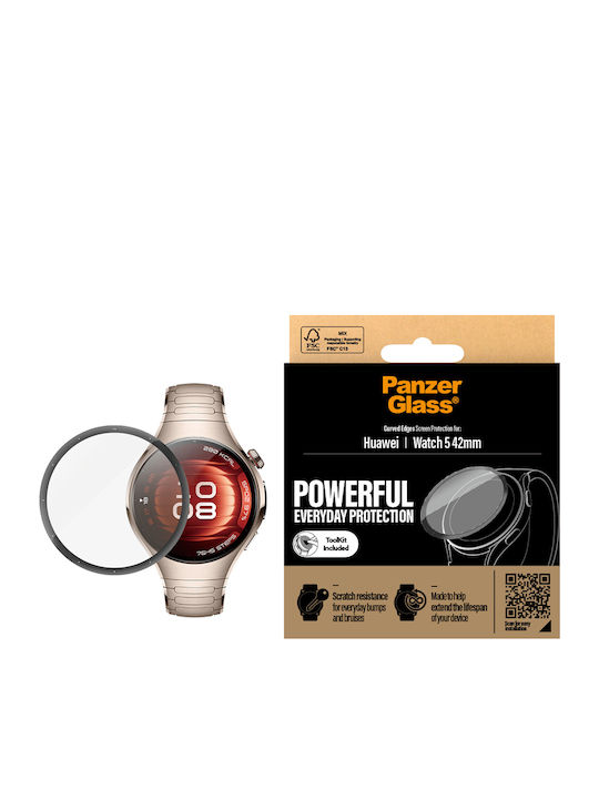 PanzerGlass Screen Protector pentru Huawei Watch 5 42mm 1buc