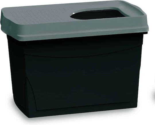 PetMax Cat Toilet Closed Gray L55 x W42.5 x H42cm