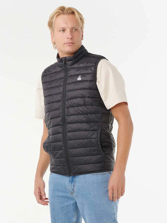 Anti-series Sleeveless Jacket Puffer Black