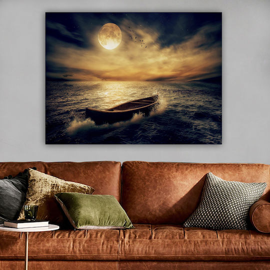 HomeMarkt Gobi Gemälde auf Leinwand 100x70cm