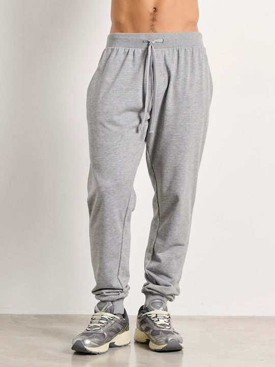 BodyTalk Sweatpants with Elastic Melange Gray