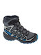 Kids Hiking Boots Xa Pro V8 Waterproof Turquoise