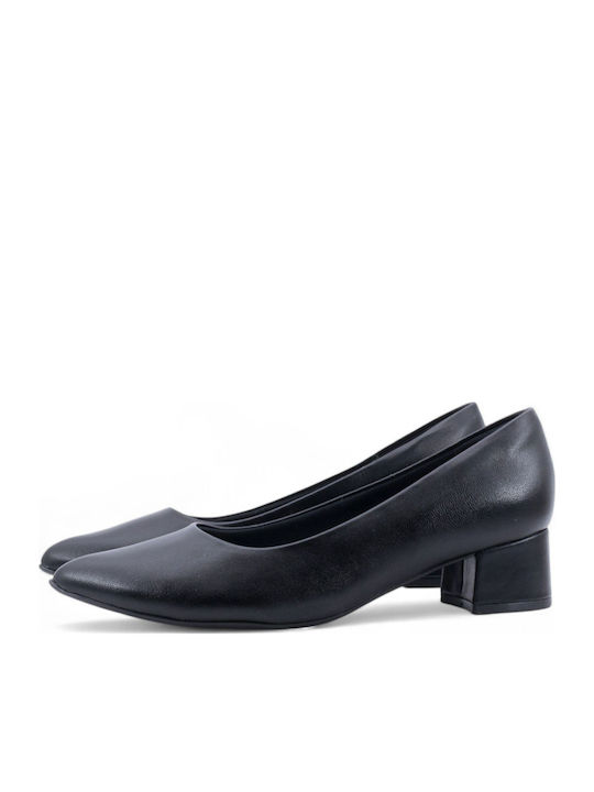 Piccadilly Black Low Heels