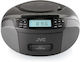 JVC Portable Sound System with Black Radio