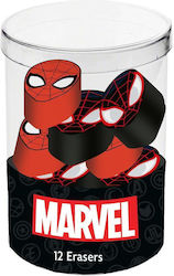 Marvel Spiderman Cube 12 Rubbers