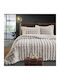 Beauty Home Duvet Cover Semi-Double 180x240cm Beige 12663PMHID 400 GSM