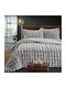 Beauty Home Duvet Cover Semi-Double 180x240cm Gray 12662PMHID 400 GSM