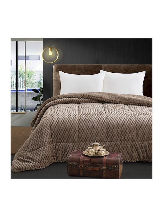Beauty Home Duvet Cover Semi-double 180x240cm Art 12654 Mocha 300 GSMGsm