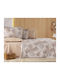 MayHome Duvet Cover Set Cotton King Size with 2 Pillowcases 260x240 Geometric
