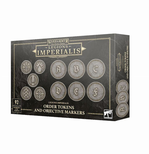 Warhammer Horus Heresy Legions Imperialis Tokenuri de Ordin Marcatori de Obiective