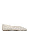 Damen Ballerinas in Beige Farbe