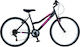 Orient Matrix 26" 2025 Negru/Roz Bicicletă De Munte Cu 21 Nivele De Viteză