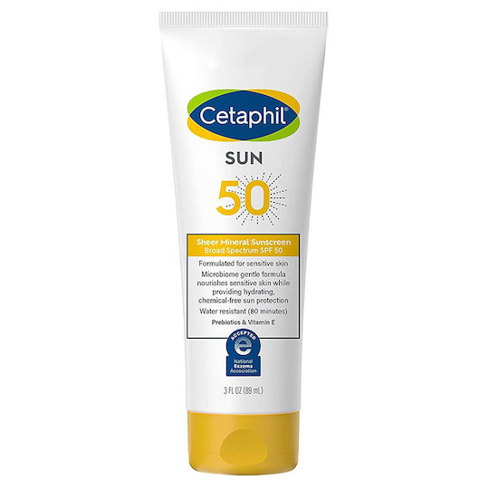 Cetaphil Sheer Mineral Mineral Αντηλιακό SPF50 89ml