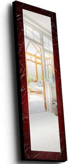 Wallity Wandspiegel Ganzkörper mit Mehrfarbig Hölzernes Rahmen 120x40cm 1Stück