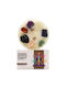 Aromatisches Kerze Edelsteine 7 Chakra Mondstein Kristall Kerze 640g