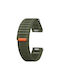 Samsung Strap Fabric Green (Galaxy Watch4/5/6/7/FE/4 Classic/6 Classic/5 Pro)