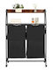 Vevor Laundry Basket Fabric Collapsible Black