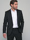 Alessandro Men's Suit Jacket Black
