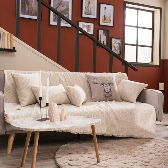 Teoran Fremont Ριχτάρι Τετραθέσιου Καναπέ Chenille 180x350εκ. 01