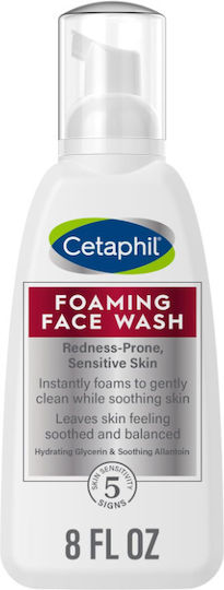 Cetaphil Redness Relieving Αφρός Καθαρισμού Προσώπου 237gr