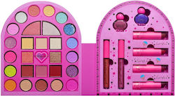 9-piece Makeup Set Kevin Coco Arch Circus 27 Colors 17 X 22.5 X 3.3 Cm