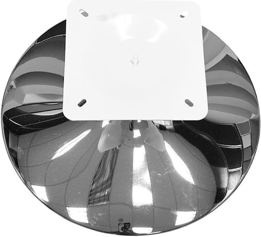 JGS S.A. Metallische Sesselbasis Silber
