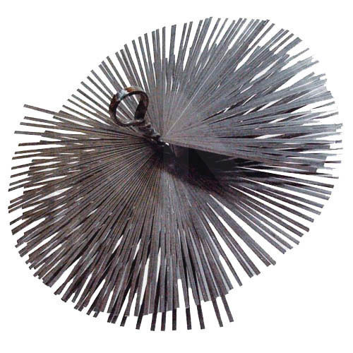Sit Metallic Chimney Cleaning Brush Round