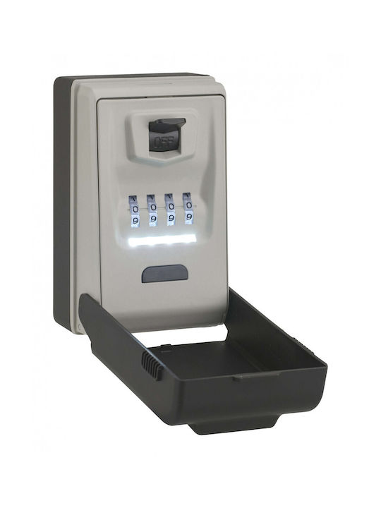 Thirard Suport De Chei Cu Combinație Metalic Cu Roată Cu Combinație 13x8.2cm Montare Pe Perete