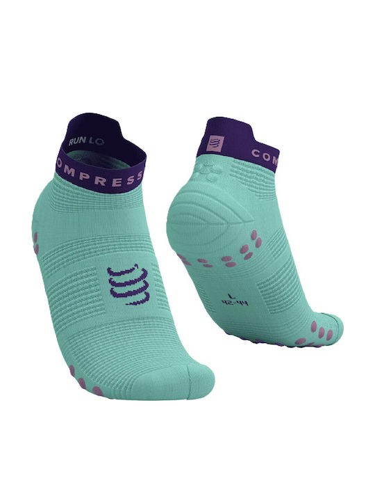 Compressport Racing Laufsocken Blau 1 Paar