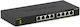 NetGear GS308LP Unmanaged L2 PoE+ Switch με 8 Θύρες Gigabit (1Gbps) Ethernet