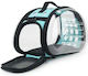 Carrier Dog Carrying Light Blue Handbag for 0.955kg Pets L42xW32xH28cm