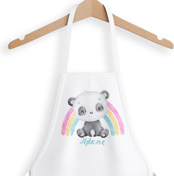 Baptismal Nașul Șorț Tema Panda Rainbow Sub1006...