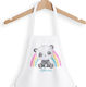 Βαπτιστική Ποδιά Νονού Θέμα Panda Rainbow Sub10...