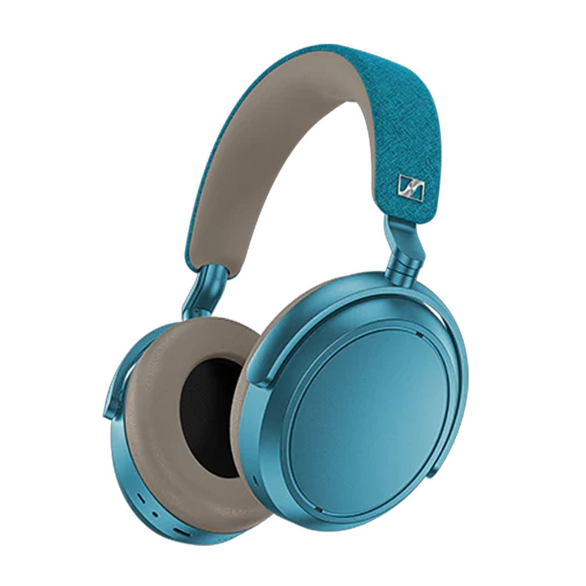 Sennheiser Momentum 4 Ασύρματα / Ενσύρματα Over Ear Ακουστικά με 60 ώρες Λειτουργίας και Quick Charge Τιρκουάζ (800073)