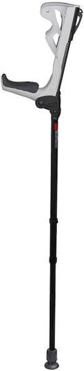 Ergodynamic Fdi Adjustable White Elbow Crutch Large 1407007 1 Piece