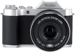 Rollei Powerflex 8MP Optical Zoom 10x Silver Rollei Powerflex 8MP Optical Zoom 10x Silver