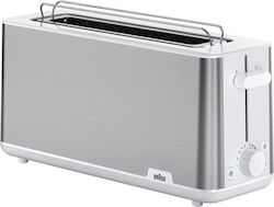 Braun Φρυγανιέρα 2 Θέσεων 1030W Γκρι