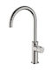 Ottone Meloda Kitchen Faucet Counter Silver