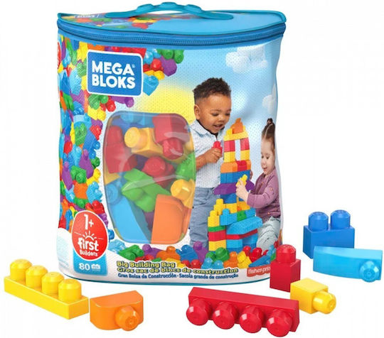 Mega Bloks Τουβλάκια για 1+ Έτους 80τμχ