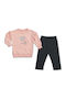 Kinder Sweatpants Set - Jogginganzug Pink 2Stück