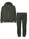 Kids Tracksuit Set With Jacket Olive Green 2 Pieces