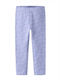 Kinder Leggings Lang Purple