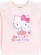 Kinderhemd Langarm Rosa Hello Kitty