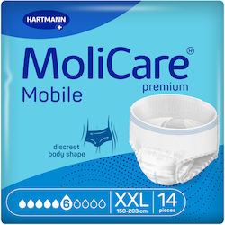 Hartmann Molicare Premium Mobile Πάνες Βρακάκι XXLarge 14τμχ