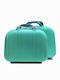 Roza Rz-602 Hard Travel Toiletry Bag Turquoise 25x35x15cm