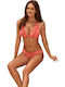 Set Bikini Push Up Brazil Orange